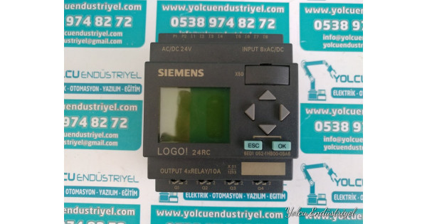 CLP Siemens Logo 24RC 6ED1 052-1HB00-0BA5 8 Di /4 Do | Brasil